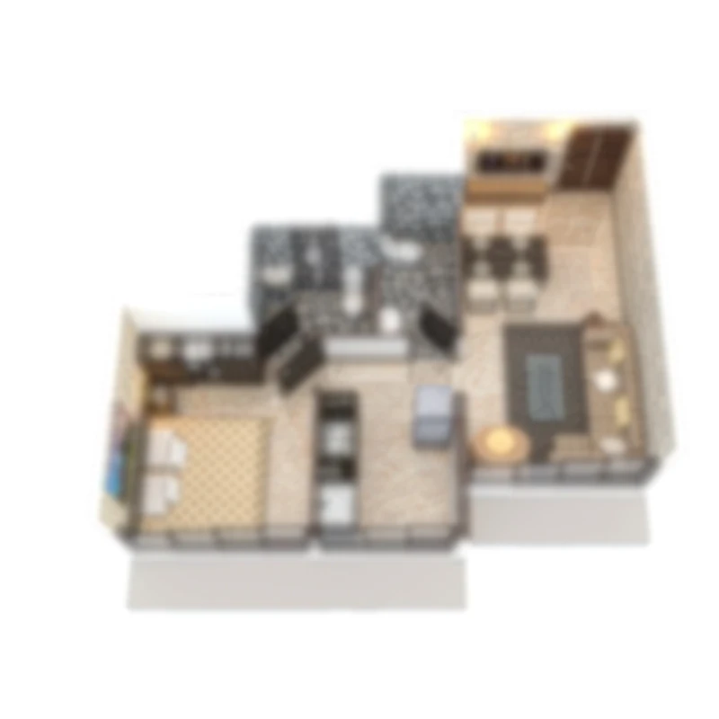 Rutu City 1 BHK Unit Plan