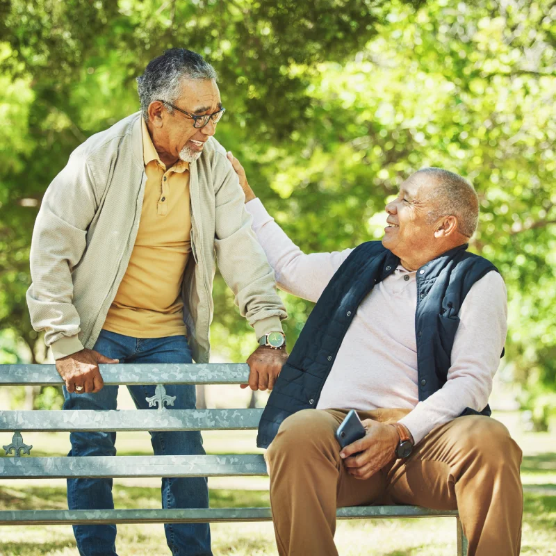 Rutu City Senior Citizen Sitting